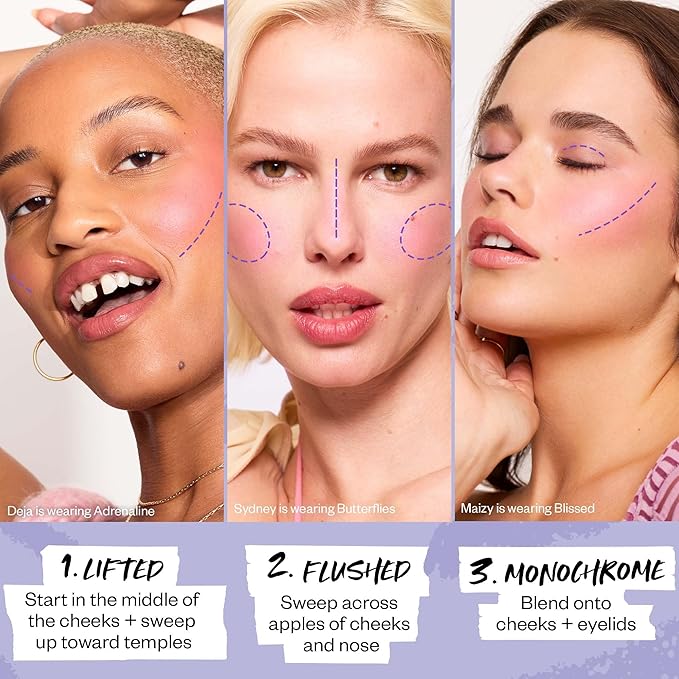 Kosas Blush is Life –Talc-Free Dimensional Blush Baked with Squalane & Hyaluronic Acid – Long Wear, Safe for Sensitive Skin- Thrill