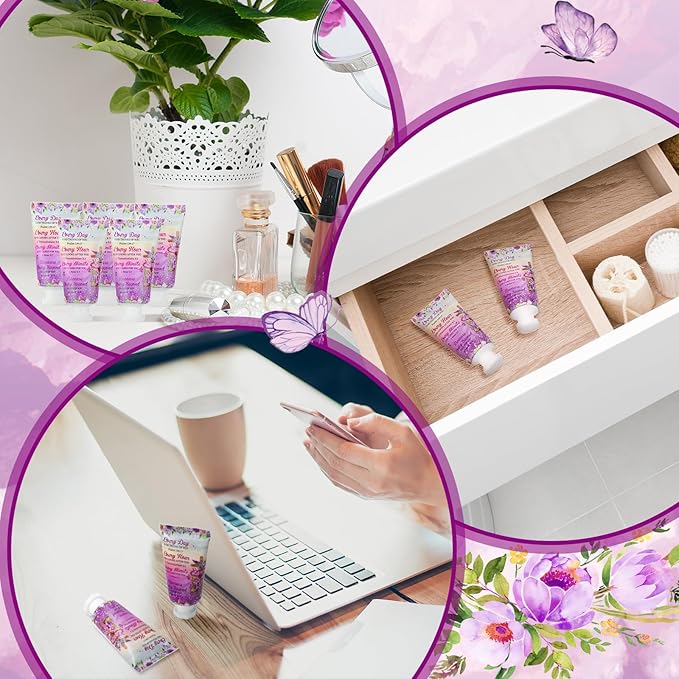 50 Pack Christian Hand Lotion Bulk Gifts for Women Mother Day Bible Mini Travel Hand Lotion Bulk for Stocking Stuffers Gifts Women Church Appreciation Teachers Coworkers(Cross)