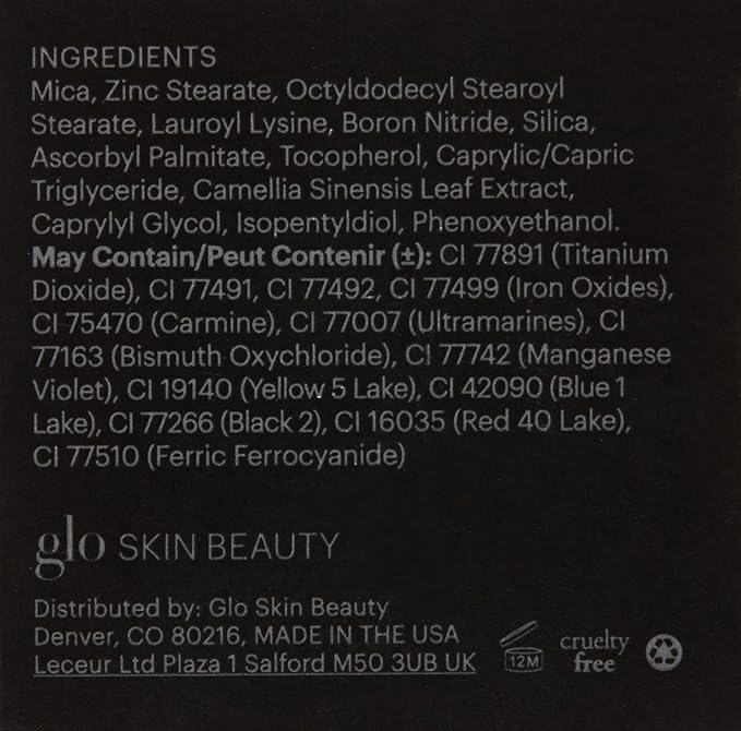 Glo Skin Beauty Eye Shadow in Mahogany - Matte Reddish Brown - 12 Shades - Cruelty Free Mineral Makeup