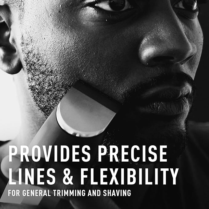 Bevel Trimmer Razor Blades Set - Square & T Blade Trimmer for Face, Head & Body