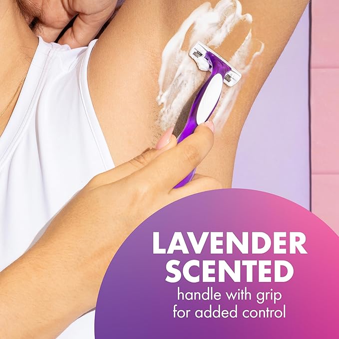 BIC Soleil Twilight Disposable Razor, Women, 4-Count (Pack of 6)