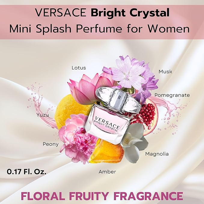 Versace Gifts & Sets Womens Mini Set (Crystal Noir/Bright Crystal/Eros Pour Femme EDT, Pour Femme Dylan Blue EDP)