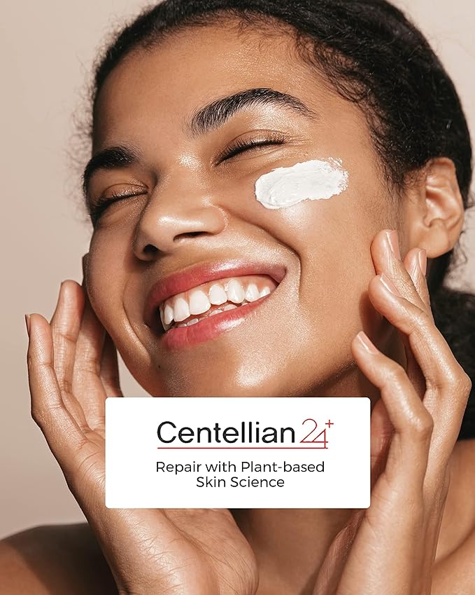 CENTELLIAN 24 Madeca Cream (Season 6, 1.7+0.5fl oz) - Centella Moisturizer for Face, Korean Skin Care. Dry, Sensitive Skin. TECA, Centella Asiatica, Madecassoside