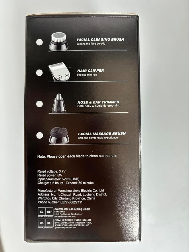 Head Shavers for Bald Men 7D, 5 in 1 Electric Shavers for Men Bald Head Rechargeable Bald Shavers for Men Waterproof Men's Rotary Shavers Grooming Kit with LED Display