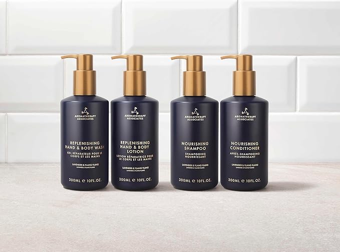 Aromatherapy Associates Balance Replenishing Hand and Body Lotion Skin Care, Fresh Moisturizing Hand Lotion for Women and Men, 10 fl. oz.