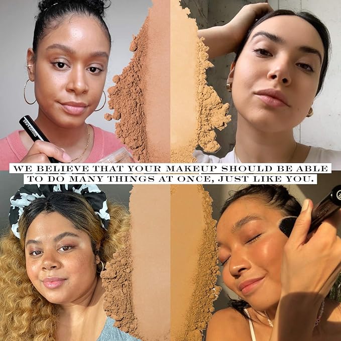 Alima Pure Satin Matte Foundation - Loose Mineral Powder, Oil Free Talc Free, Natural Makeup, Full Coverage .15 oz/4.5g