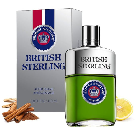 British Sterling Aftershave for Men By DANA 3.8 Oz