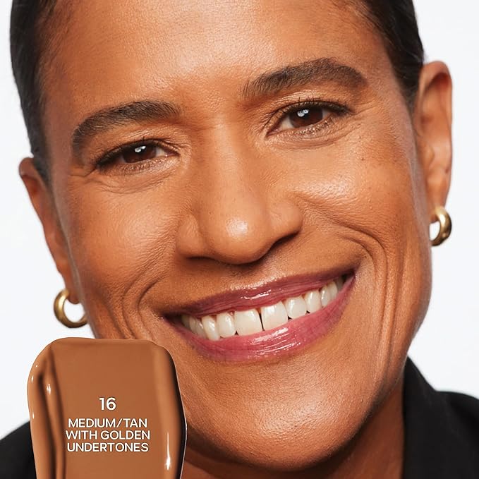 Saie Slip Tint Radiant Cream Concealer & All-Over Face Makeup - Concealer for Dark Circles, Redness & Blemishes - Lightweight Makeup Made with Hydrating Hyaluronic Acid - Shade 16 (0.17 oz)