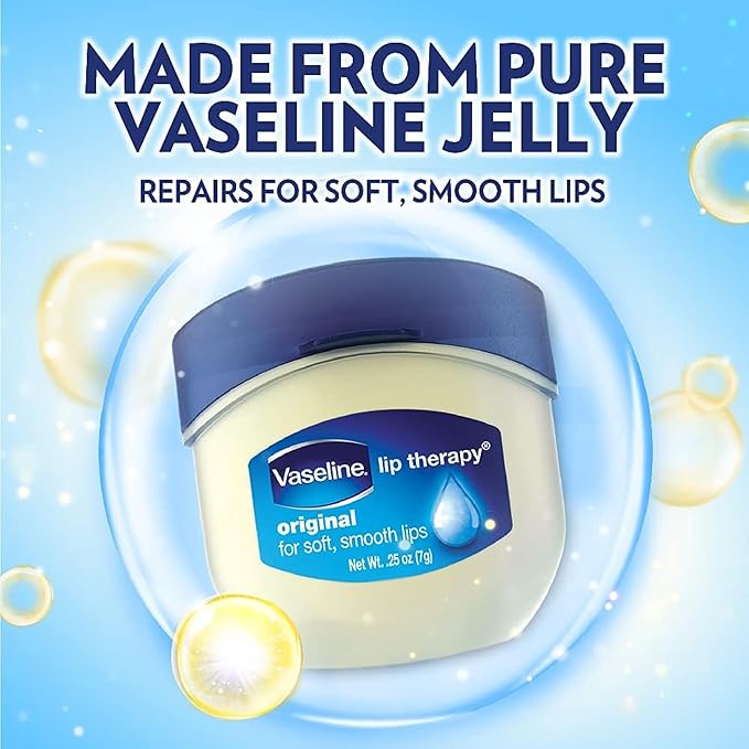 Vaseline Lip Therapy Original, 25 oz (Pack of 9)