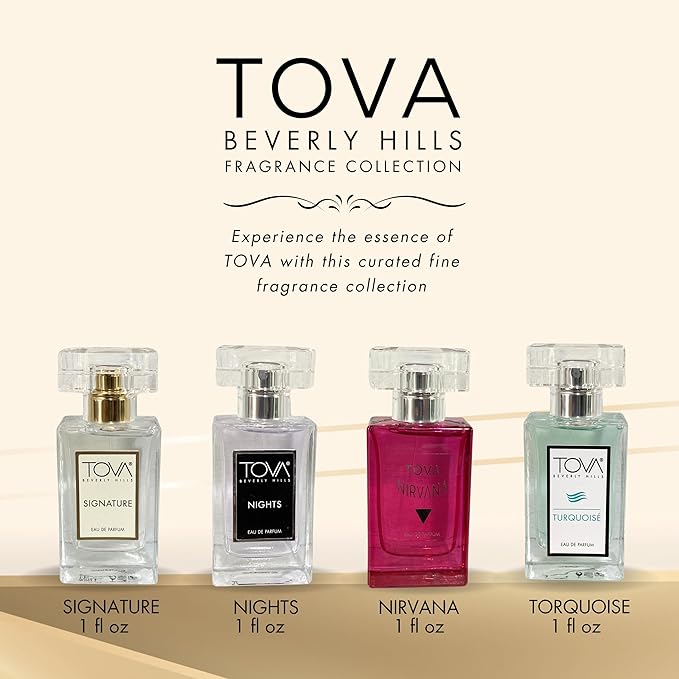 Tova Signature Perfume Fragrance Collection - 4 Piece Perfume Gift Set for Women 1 FL Oz.