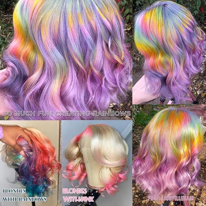 13x4 HD Transparent Lace Front Bob Wig, Human Hair, 180% Density, Straight Blonde, Pre-Plucked, 16 Inch Deep Part, Glueless