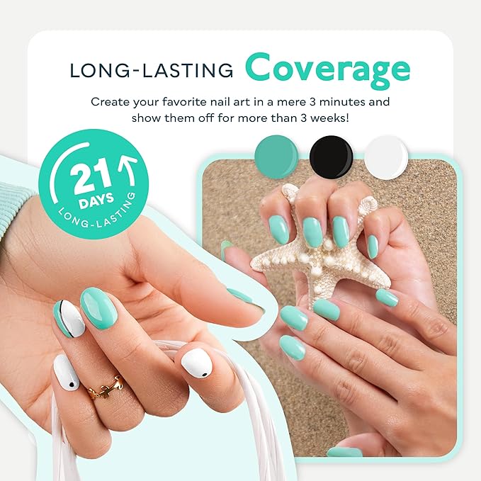 SUNUV 48W UV Light for Nails - SUNone Pink Hema-Free Gel Polish Kit, 6 Color Set