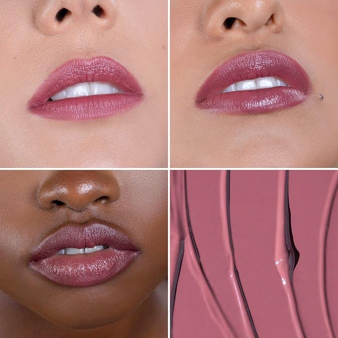 OFIR Lip Rouge Satin Hydrating Lipstick | Full Coverage, Revitalizing, Lightweight Formula | All Day Wear Moisturizing Lipstick | Muted Plum