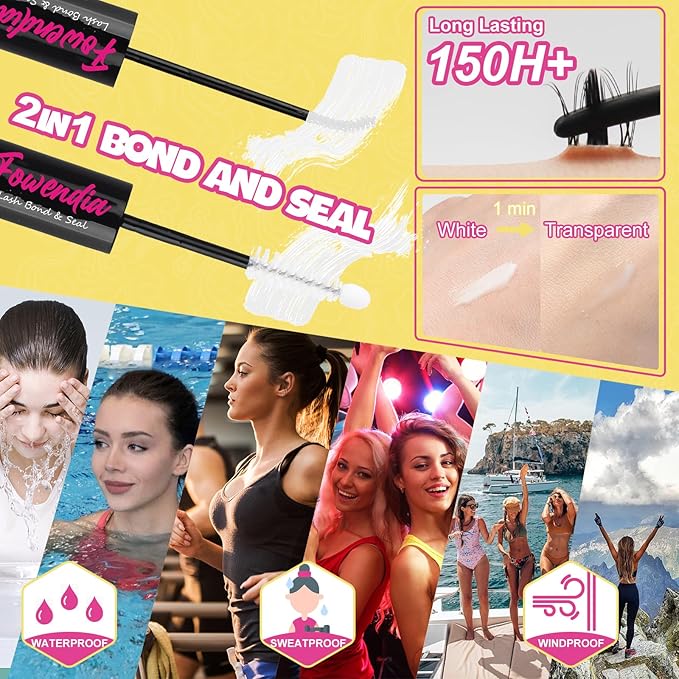 Manga Lash Clusters Kit 8-18mm Fairy Eyelash Clusters DIY Lash Extension Kit Waterproof Anime Lashes Ultra-Thin Invisible Band 0.3mm Individual Cluster Eyelash Extensions, Wanna Be-Kit