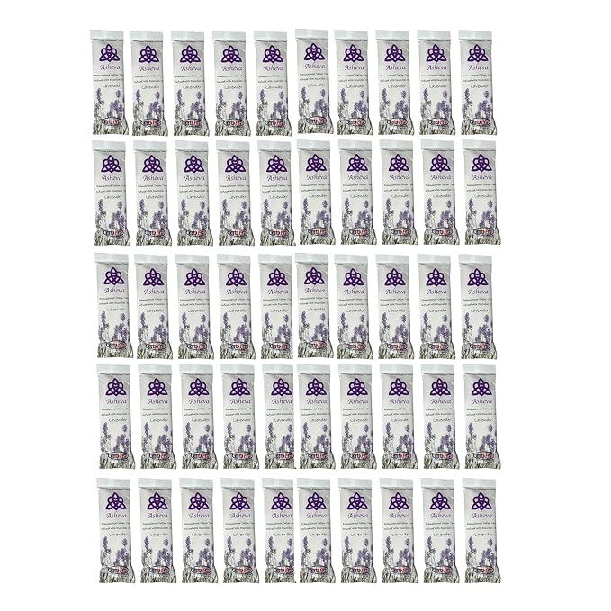 Asheva 8" x 9" Individually Wrapped Oshibori Disposable Towels - Luxurious Moist Cotton Hot/Cold Refreshment Towel - Lavender, Lemon, or Tea Tree Scents - Perfect for Spa, Travel, Dining & Events