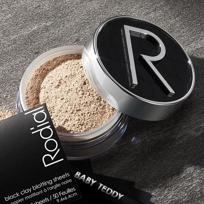 Rodial Glass Powder 0.4 oz, Skin Perfecting Loose Face Powder, Creamy Formula for a Natural Luminosity Glow, Finishing Powder for a Flawless Skin Look, Setting Powder