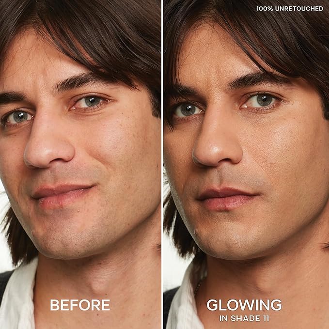 Saie Slip Tint Radiant Cream Concealer & All-Over Face Makeup - Concealer for Dark Circles, Redness & Blemishes - Lightweight Makeup Made with Hydrating Hyaluronic Acid - Shade 11 (0.17 oz)