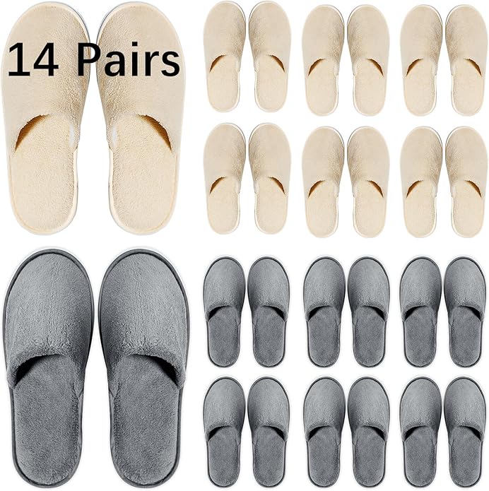 8-14-15Pairs guest slippers disposable for guests Washable Reusable Which Can Be Used As Women Men House Indoor Bathroom Bedroom hotel