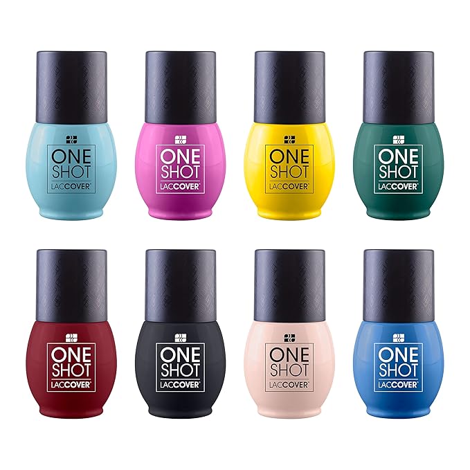 NAIL POLISH GEL SET WILD COLLECTION, 8 COLORS, 1/2 Fl Oz each one, by NAIL FACTORY