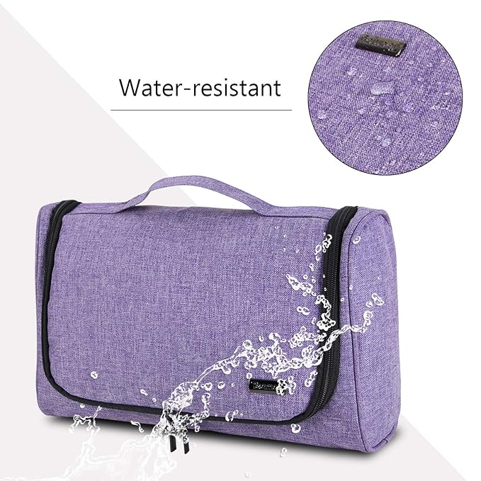 Teamoy Travel Storage Bag Compatible with Dyson Airwrap Styler, Portable Travel Organizer for Airwrap Styler and Attachments, Purple
