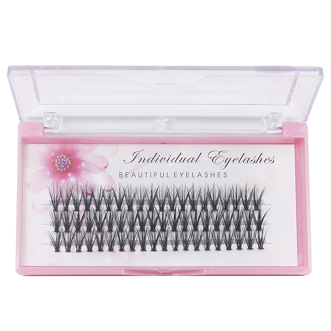 Bodermincer 20D 0.07mm Thickness 8-22mm To Choose Grafting False Eyelashes False Eyelashes Individual Natural Long Mink Fake Eyelashes Extension Handmade Bulk Wholesale (14mm)