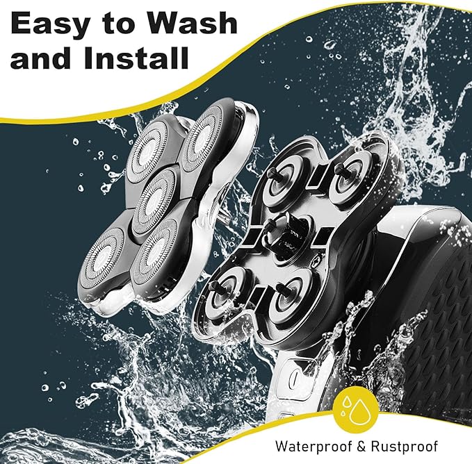 XR7000 Balder Pro Replacement Head Compatible with Remington Balder Pro Head Shaver Model XR7000/XR1500/XR1501 (3 Count)