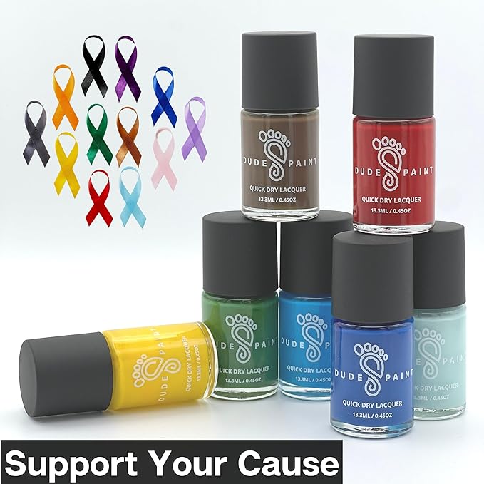 Super-Dudes (Superhero) Nail Polish Set for Boys - Set of 5 Colors