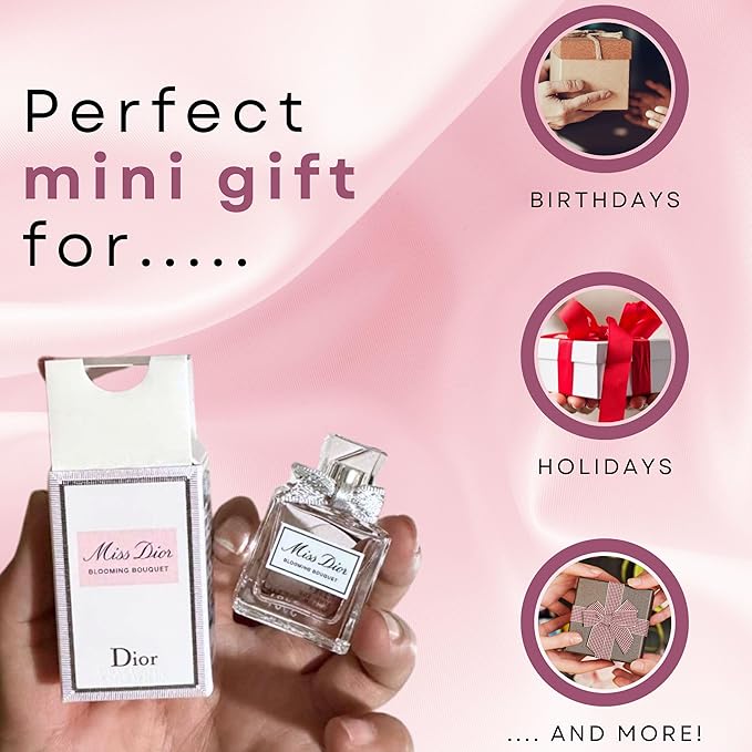 Dior Miss Blooming Bouquet Perfume Women Mini EDT Splash 0.17 Ounce