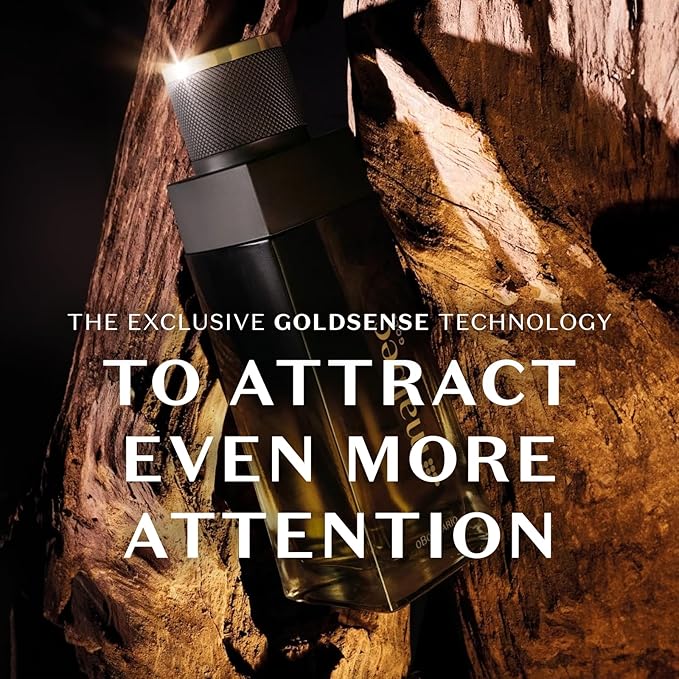 Malbec Exquisite Gold Eau de Toilette By O Boticário, Cologne For Men Long Lasting Men's Fragrance, French Oak Barrel-Aged Red Wine & Amber Scent, 3.4 Ounce