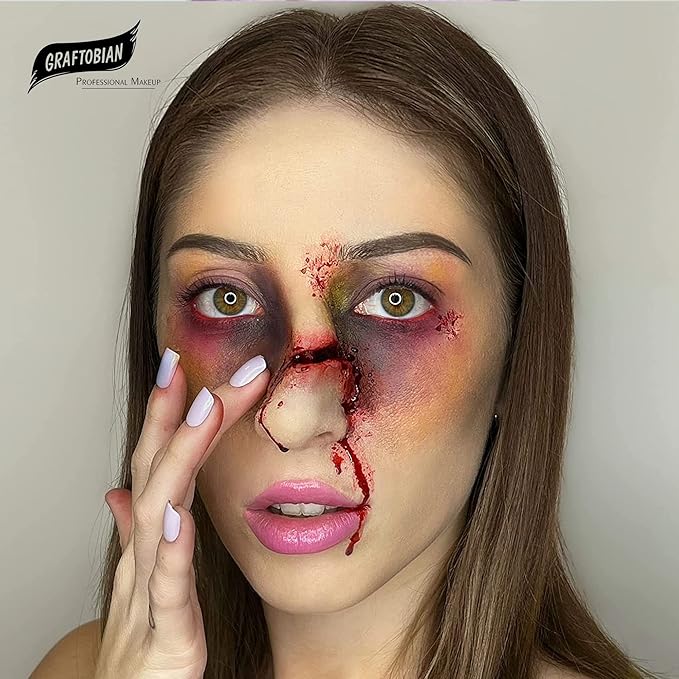 Graftobian Makeup ProPaint Face & Body Paint - Death's Door 5 Color Set 5oz - Halloween & Costume Makeup for Adults - Body & Face Paint