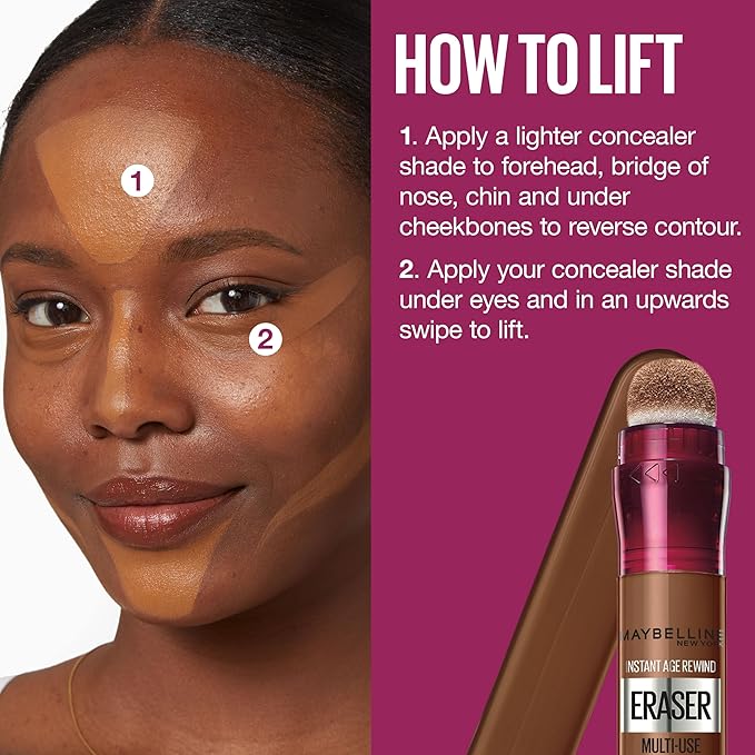 Maybelline Instant Age Rewind Eraser Dark Circles Treatment Multi-Use Concealer, 149, 1 Count (Packaging May Vary)