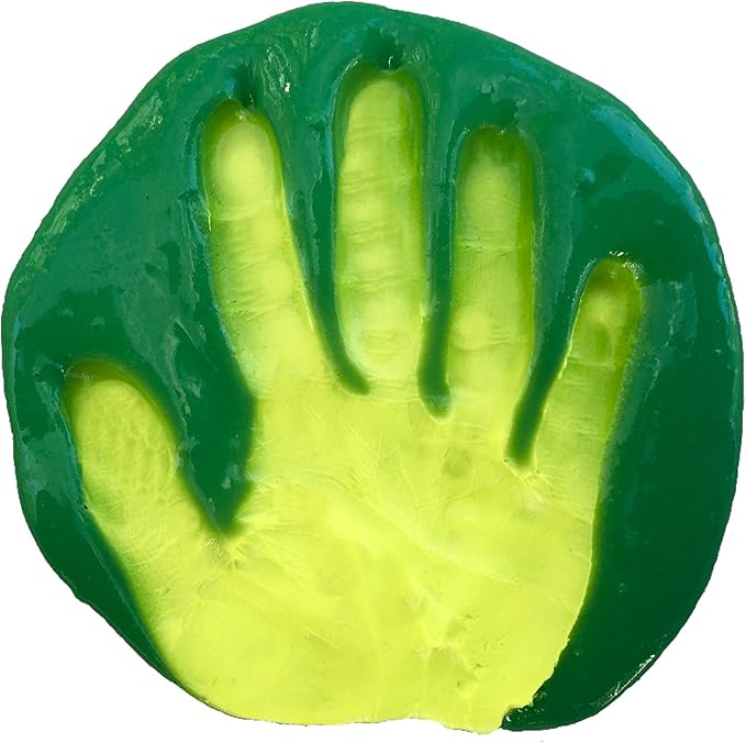 Temperature Activated Thermochromic Color Changing Pigment Perfect for Color Changing Slime (Green-Yellow 77F/25C)