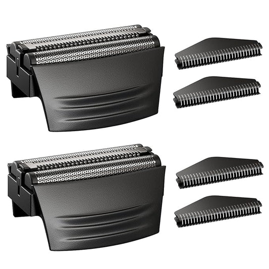 Shaver Replacment Heads,Shaver Replacment Foil Compatible with Remington TITANIUM-X Flex & Pivot Foil and Cutter F5800 & F7800 (2 Packs)