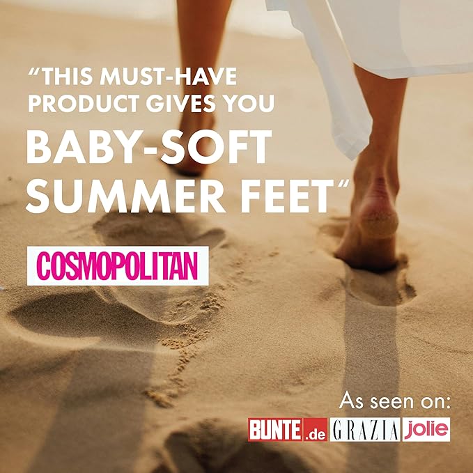 Peeling Mask That Removes Dead Skin - Dermatologically Tested Callus Remover for Dry Cracked Feet - Exfoliating Foot Peel Mask for Baby Soft Feet - 2 Pack with Cucumber & Urea Extracts