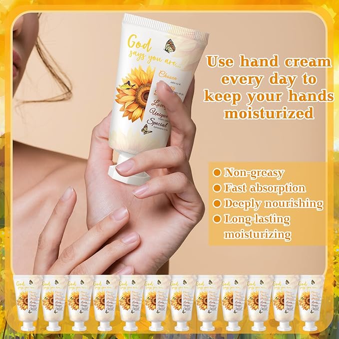 50 Pack Christian Hand Lotion Bulk Gifts for Women Mother Day Bible Mini Travel Hand Lotion Bulk for Stocking Stuffers Gifts Women Church Appreciation Teachers Coworkers(Rustic)