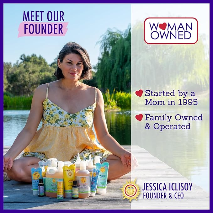 California Baby Calendula SPF 30+ Sunscreen | Mineral | Lavender Scent | Baby Sunscreen Face + Body | Travel Size | 82g / 2.9oz