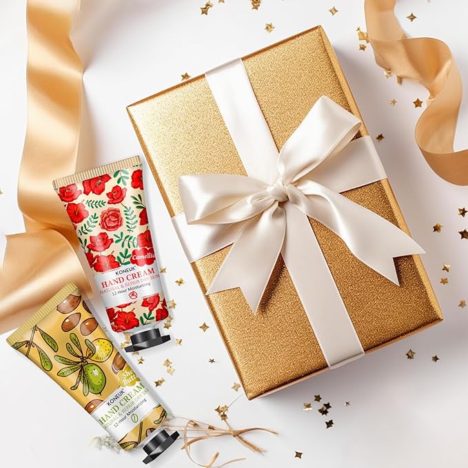 8 Pack Hand Cream Set For Women, Mothers Day Gifts, Wedding Favors, Bulk Hand Lotion Travel Size for Dry Cracked Hands, Moisturizing Hand Cream for Teacher Appreciation Gifts