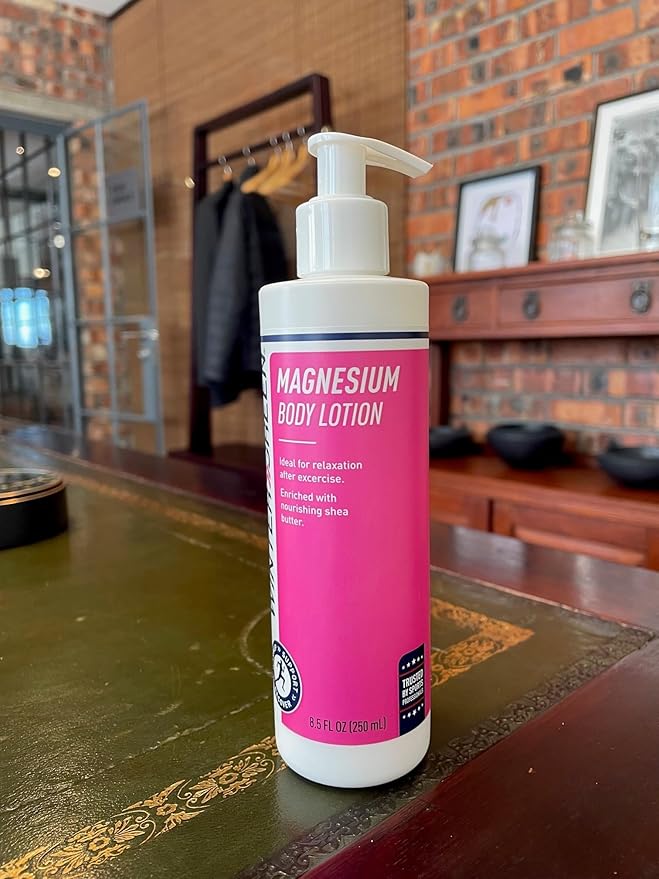 Magnesium Lotion, Pure Magnesium PCA, Shea Butter, Arnica Montana, Seed Oil, & Vitamin E, 8.5 Fl Oz (250 ml)