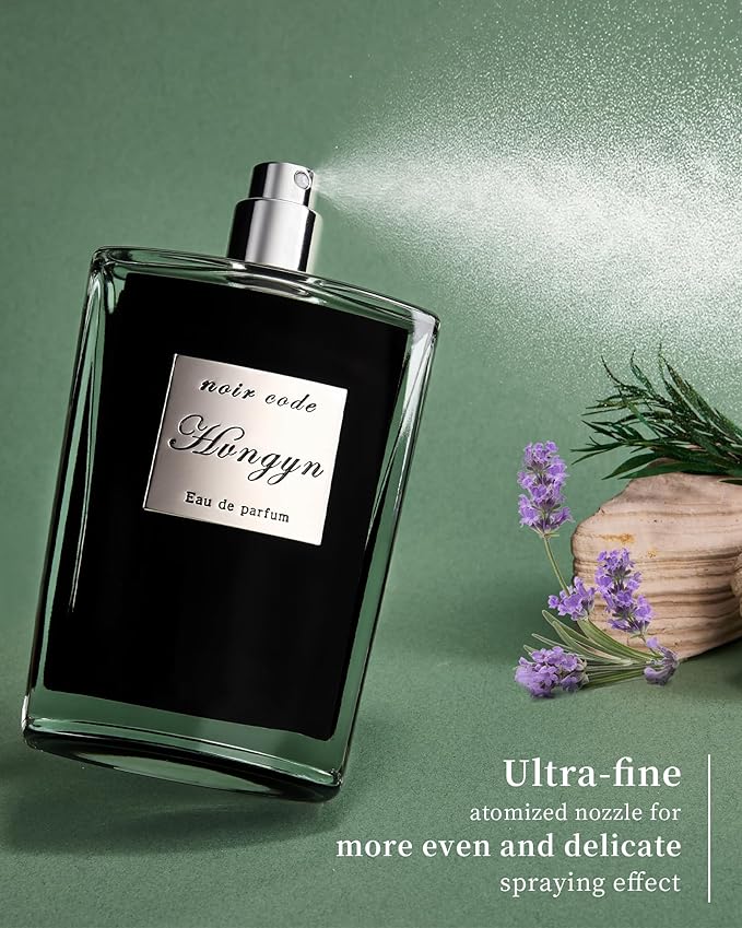 Cologne for Men - Inspired by Code - Clean Fragrance - Luxury Scent with Green Mandarin, Lavender, and Tonka Bean, Cedar, Long Lasting - Vegan Perfume for Men - 1.7 fl.oz. (50ml)