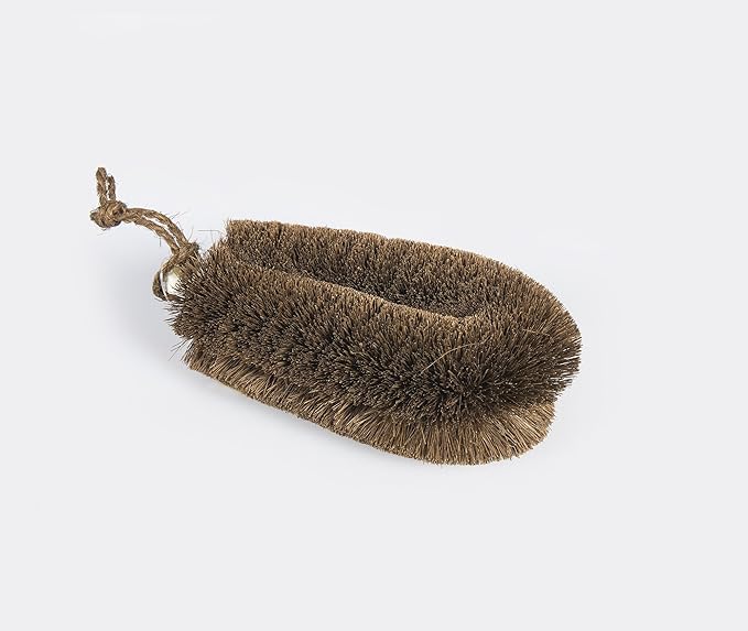 Japanese Body Brush for Shower & Bathing - Narita by Kamenoko Tawashi, Exfoliating and Cleansing