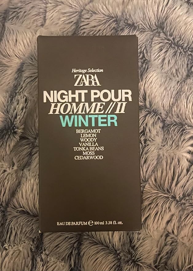 Zara Men's Eau De Parfum - Night II Pour Homme Winter - 100 ML e 3.4 FL. OZ. - Fragrance/Cologne