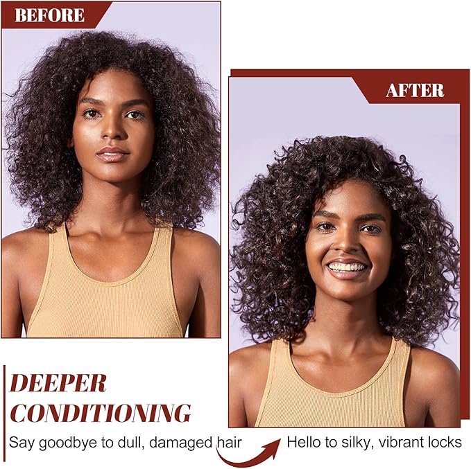 Hair Steamer for Deep Conditioning: Upgraded Heat Cap with 10-Level Fast Heating 3 Time Settings for Natural Hair Portable Thermal Steam Cap for Home Use Hair Treatment