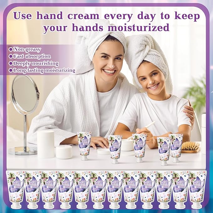 50 Pack Christian Hand Lotion Bulk Gifts for Women Mother Day Bible Mini Travel Hand Lotion Bulk for Stocking Stuffers Gifts Women Church Appreciation Teachers Coworkers(Butterfly)