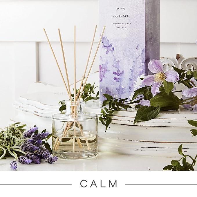 Thymes Body Wash with Pump - Liquid Soap for Bath and Shower - Body Soap - Skin Care - Scented Soap with Notes of Velvety Lavender, Warm Rosewood, Fresh Clary Sage, & Violet (Lavender, 9.25 fl oz)