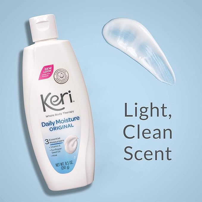 Keri Whole Body Therapy Original Daily Moisture 8.50 oz (Pack of 2)