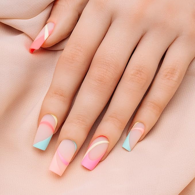 Apres Gel Couleur Combo Set, 5 Color Gel Nail Polish, Bright Nude Pastel Colors with Brush-X Nail Art Brush, 2024 Edition (Set 11)