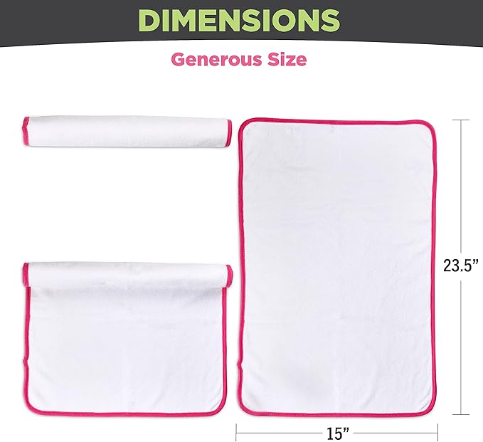 Premium Microfiber Towels - 5 Pack Ideal for Estheticians, Barbers, Salons Extra Thick, High Absorbency, Professional