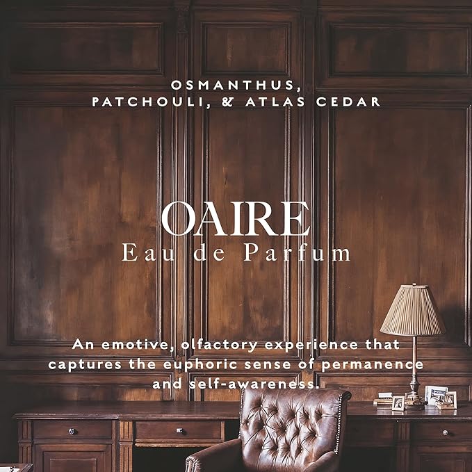 Caswell-Massey OAIRE Eau de Parfum Discovery, Masculine Blend of Citrus, Sage & Cedar, Long-Lasting Men’s Fragrances, Travel Size Vial, Perfume for Men, 0.25 Fl Oz