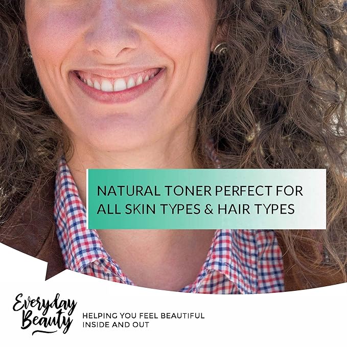 Rosemary Water for Hair - Refreshing Spray for Hair, Scalp, and Face - Alcohol Free, Vegan & All Natural - Nourishing and Soothing for All Hair Types and Skin - 8 Fl Oz with Mist Cap