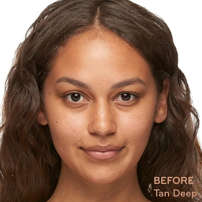 pūrlisse Radiant Glow Illuminating BB Cream with SPF 30 - Glow BB Cream Enriched with Goji & Hawthorn Berry for Dewy Skin - Helps to Improve Skin Texture & Radiance - Tan Deep (1.4 oz)